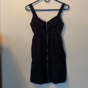 BEBop front zipper dress with pockets